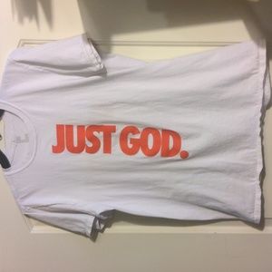 God is dope just God size medium short sleeve